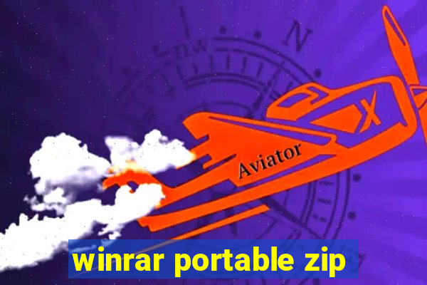 winrar portable zip